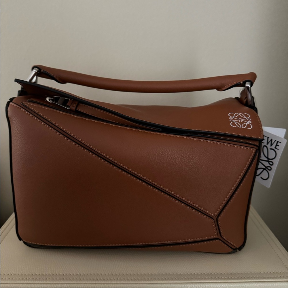 Loewe Calfskin Small Puzzle Bag